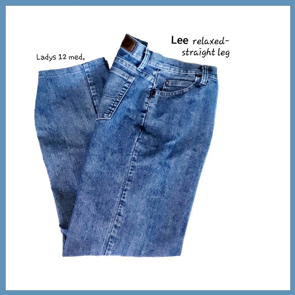 Lee Straight Leg Jeans